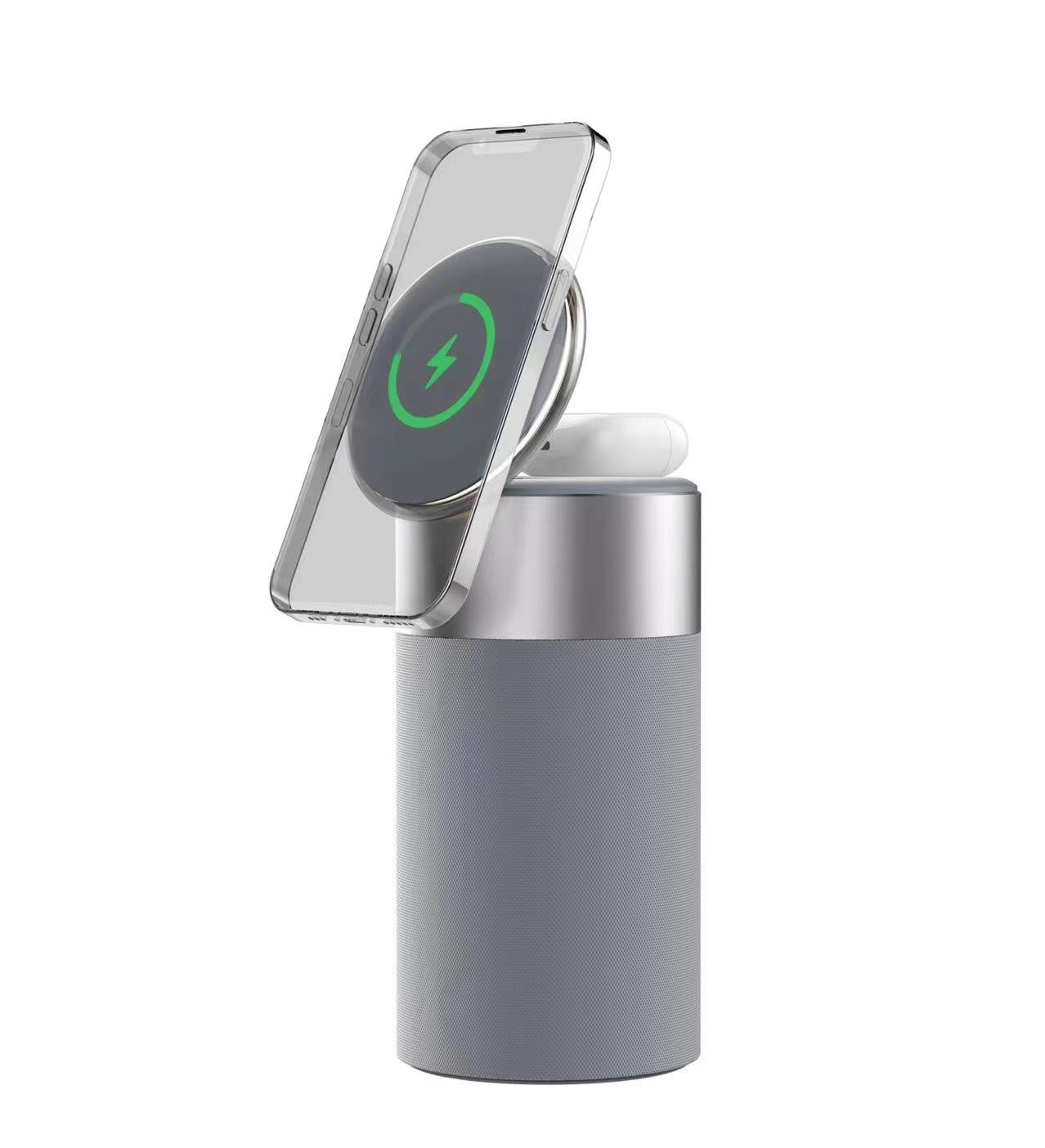3-in-1 Multi-Function Charger Speaker With Touch Lamp