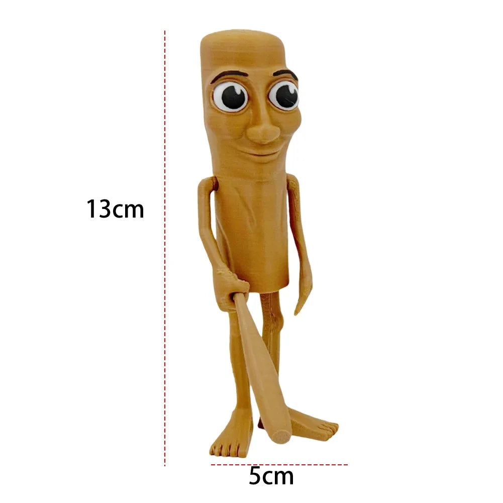 Italian Brainrot Tung Sahur Figure Toy Tralalero Tralala Figures Bombardino Crocodilo Shimpanzini Bananini
