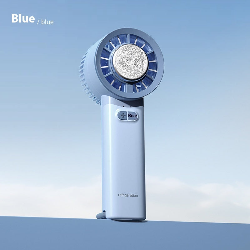 Handheld Turbo Jet  Portable Ice Cold Fan