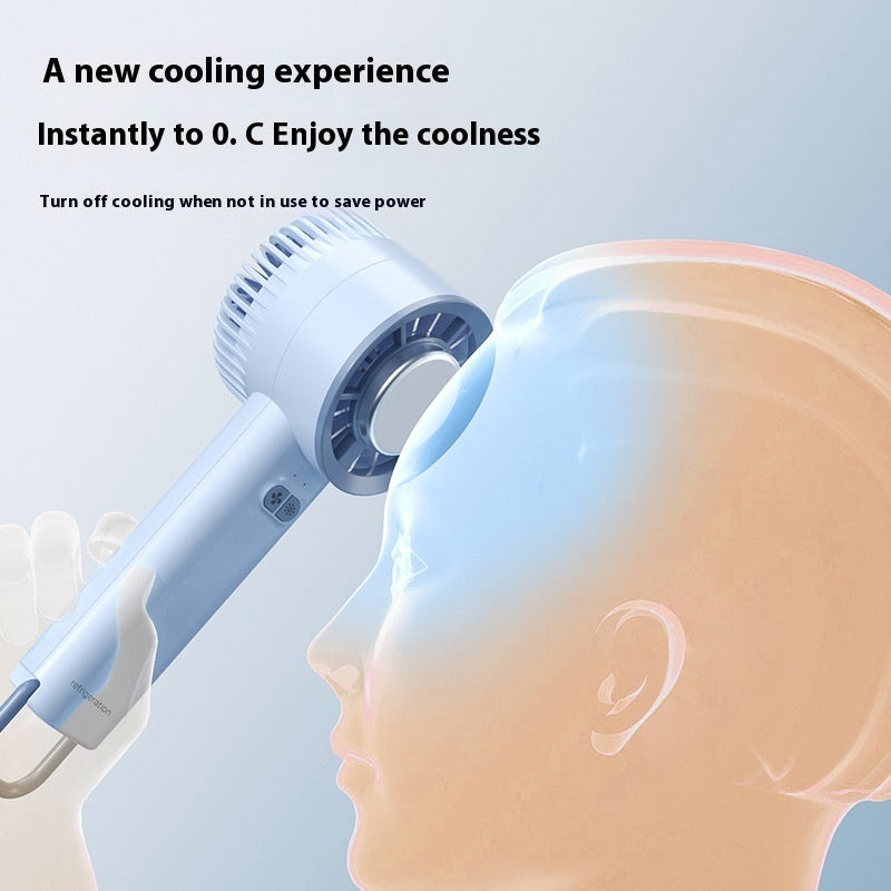 Handheld Turbo Jet  Portable Ice Cold Fan